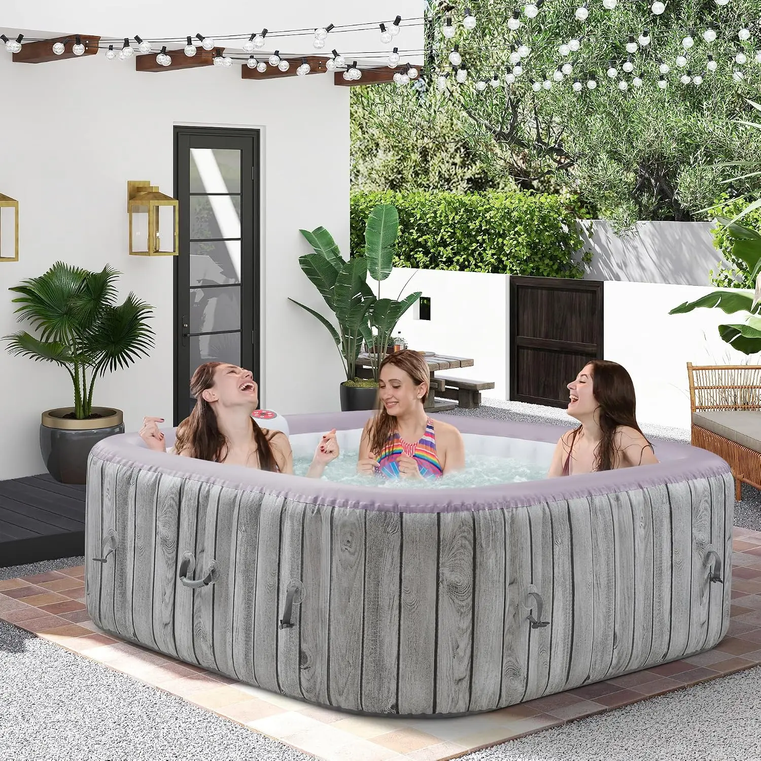 Nadmuchiwany kwadratowy zestaw – Inflatable Hot Tub recenzja i cena