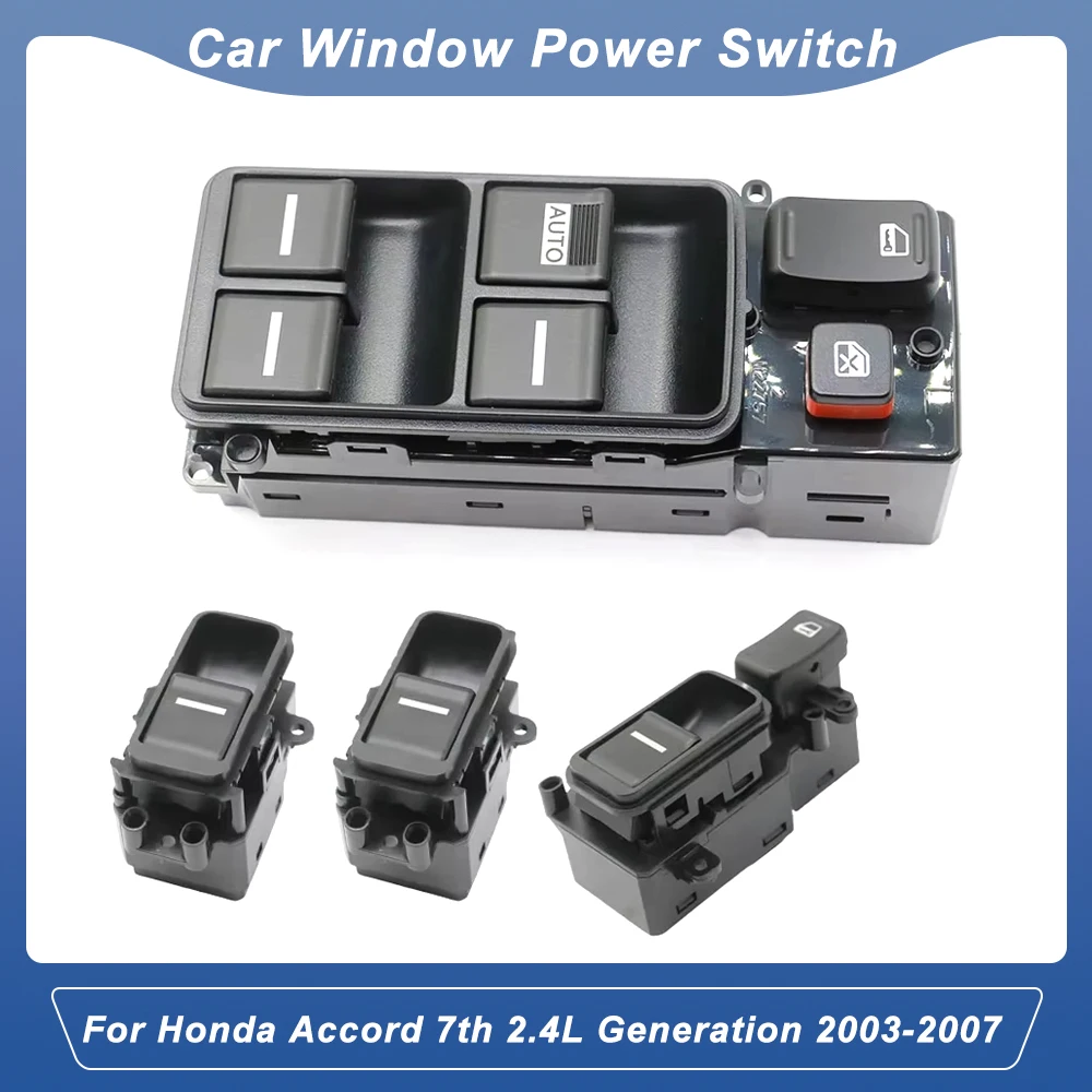 

35770-SDA-A21 для Honda Accord 7-го поколения 2,4 л 2003-2007, электрический переключатель окон, кнопка управления стеклом 35750-SDA-H12