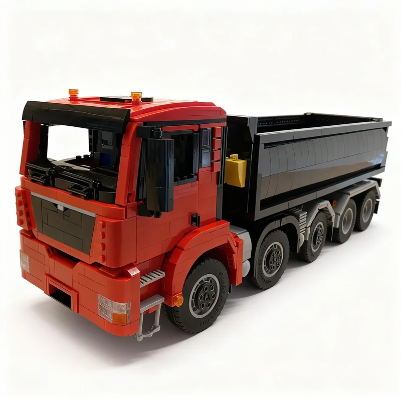 2971pcs MOC Dump Truck 10x4-6 Technical Model Toy Building Blocks Christmas Gift Construction Art Creative 3D Display Birthday