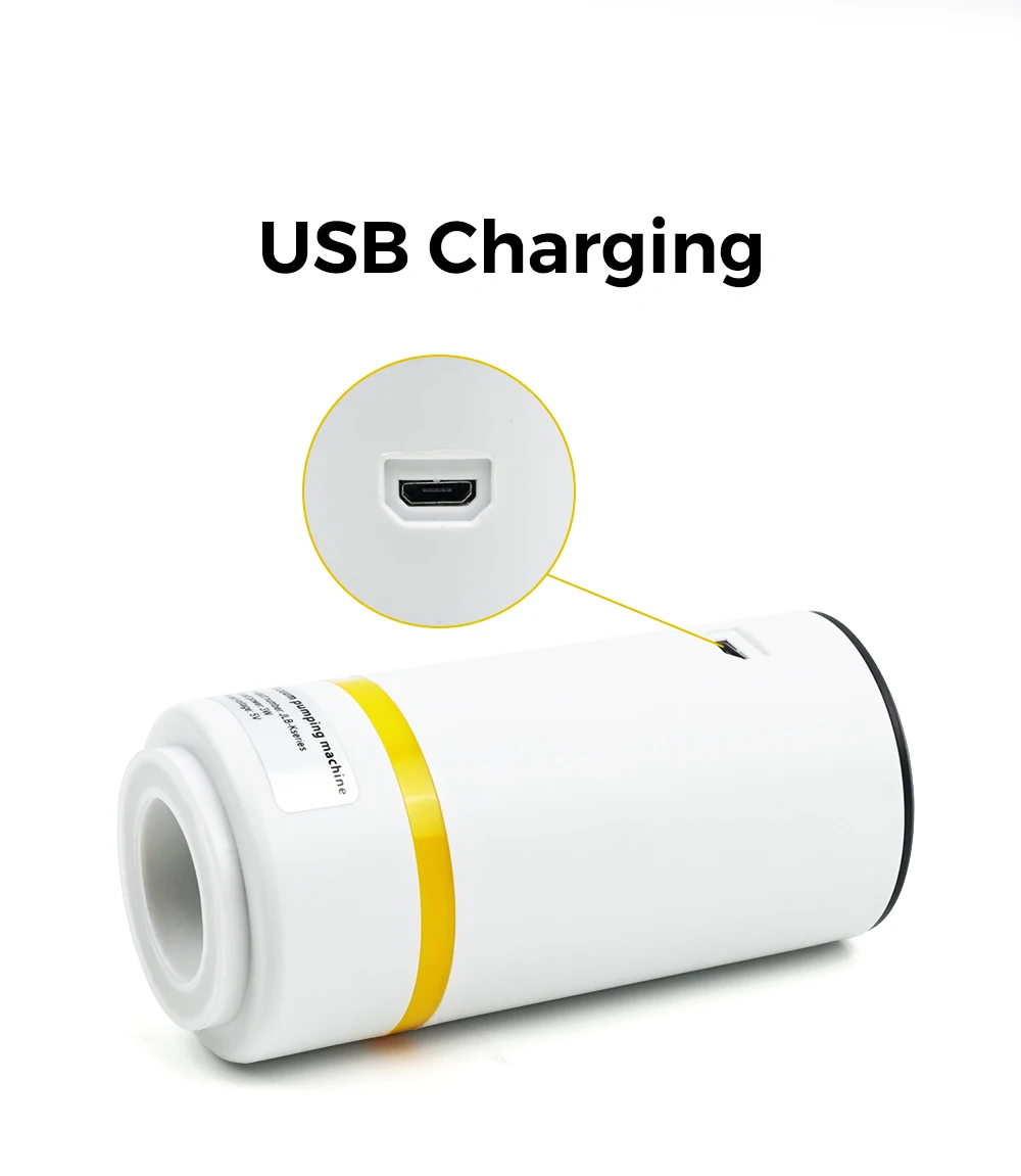 USB wiederaufladbare elektrische Luftpumpe für 3D-Drucker Filament Vakuumbeutel One-Key-Schnellpumpen Aufbewahrungstasche automatisch komprimiert – Detail 3