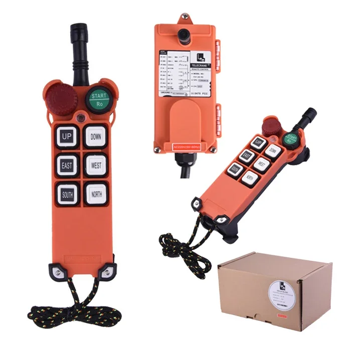 Telecontrol F21-E1 6 Buttons Industrial Crane Remote Control For Crane