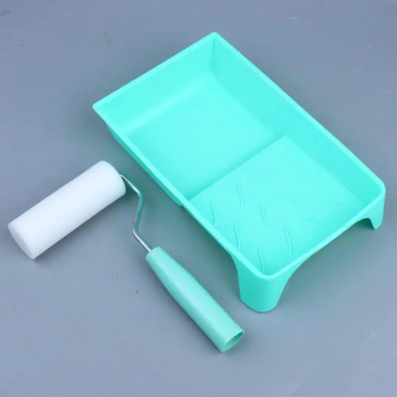 Langlebige Schaumstoff-Farbrollerhüllen, Mini-weiße Schwammroller für Kunstmalerei, Dekoration, Reinigung, DIY-Werkzeuge – Detail 20