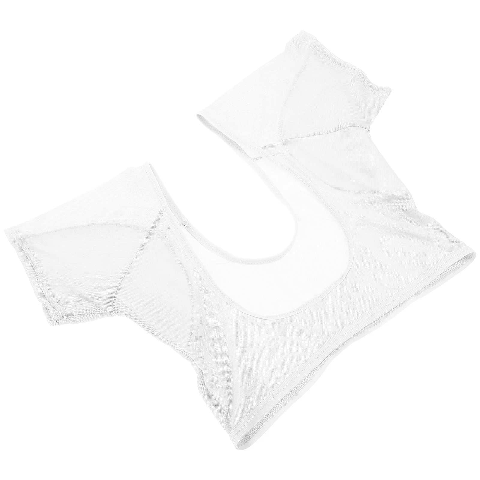 

Sweat Pad Vest White Armpit Underwear Breathable Women Shirt underarm sweat protector vest washable short elastic comfortable
