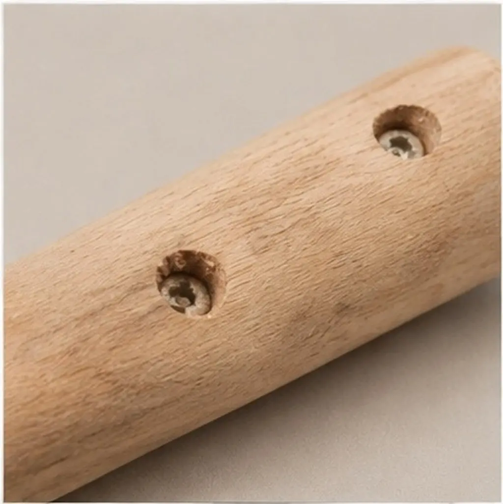 Wooden Welding Handle Stable Comfortable Grip for Welders Welding Face Mask Replacement Part Welder Mask Grip