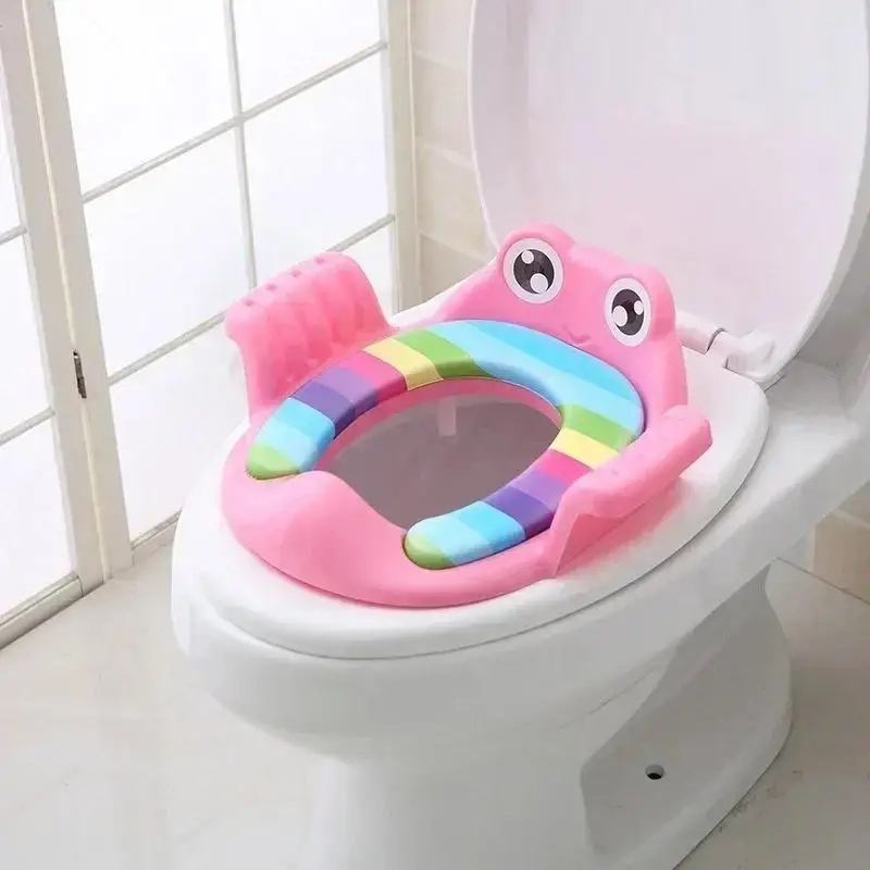 Baby Potty Training Seat With Armrests Safe Toilet Seat Cushion For Toddlers Boys Girls Infant Toilet Trainer