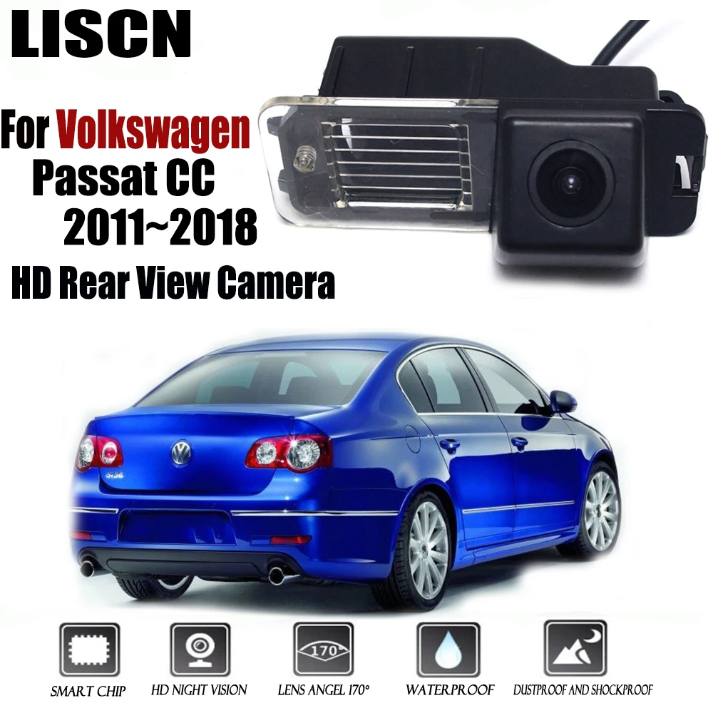 

Rearview Camera For Volkswagen Passat CC 2011~2018 CCD Night Vision Reverse Backup Camera/Rear View Camera license plat Camera