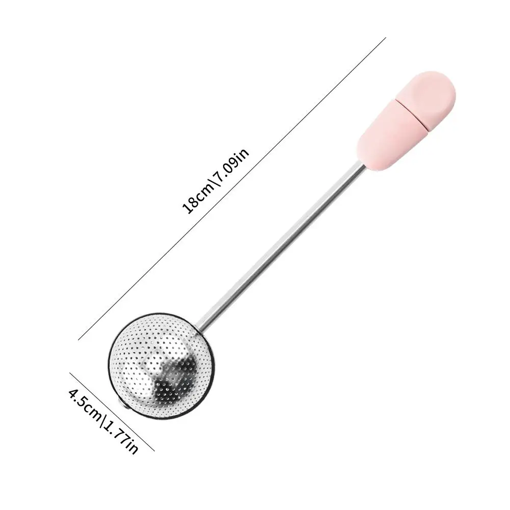 304 Stainless Steel Rotating Tea Infuser With Tea Ball, Tea Strainer, And Filter Mesh; Coffee Grounds Filter tea filter