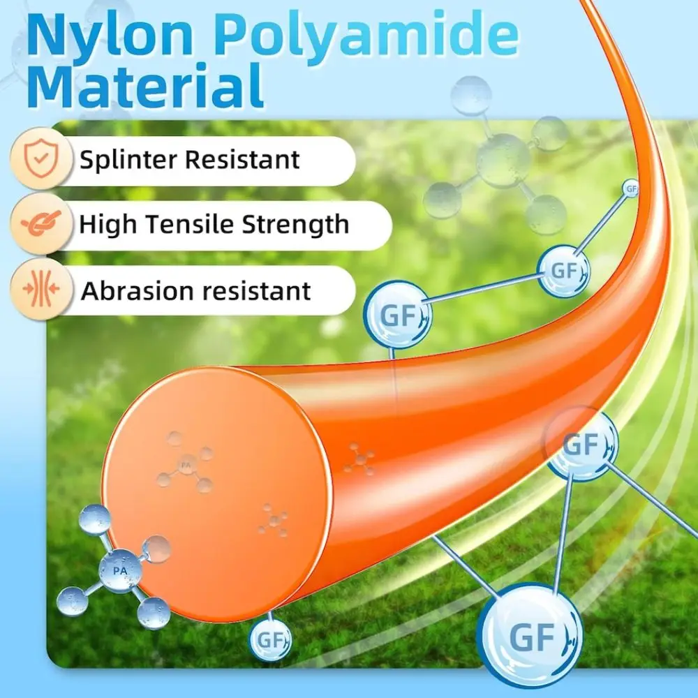2.4mm Nylon Trimmer Line 100M High Tensile Brush Cutter Rope Round Line Wear Resistant Mower Head Accessory Garden Use