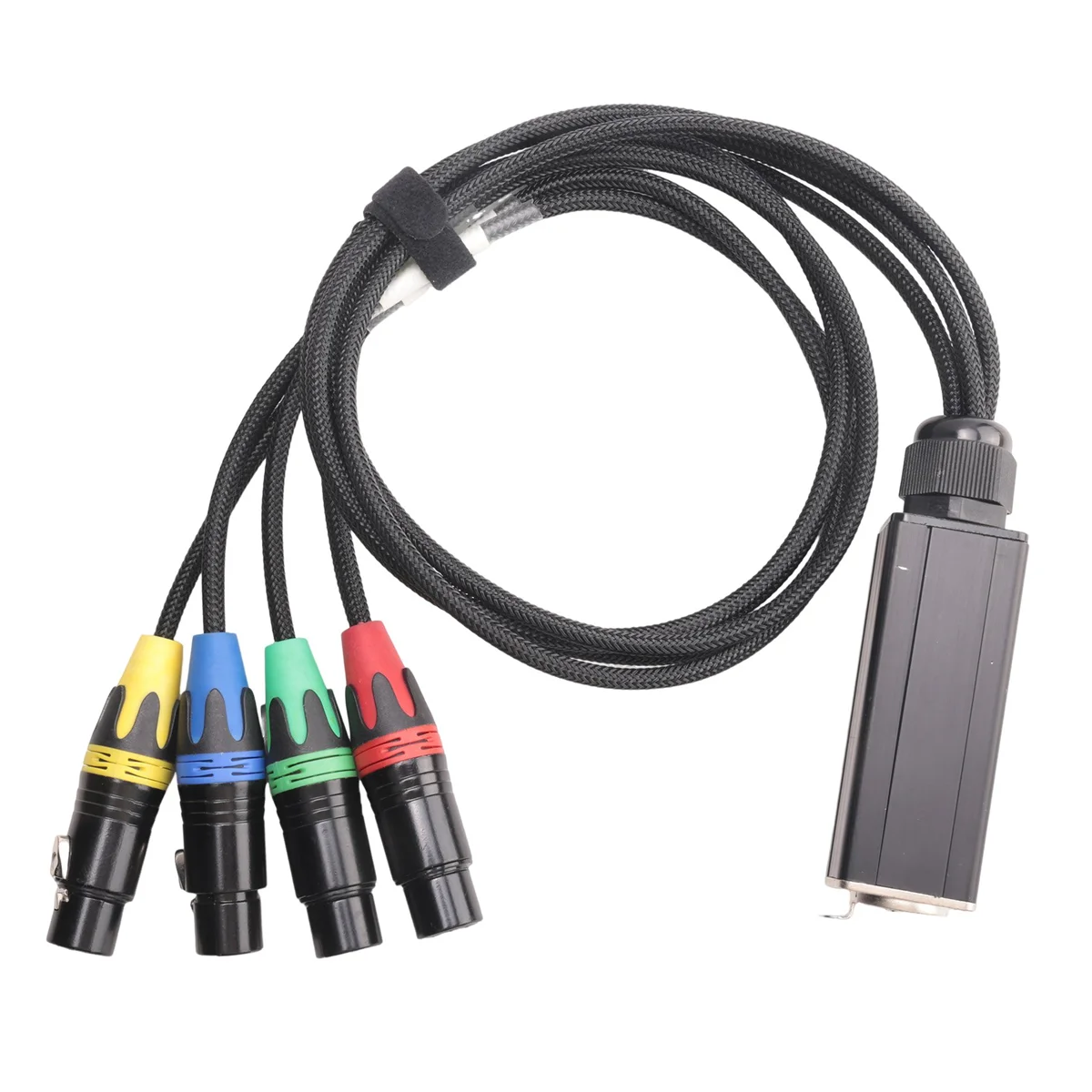 1 par xlr 4 canais 3 pinos multi rede estágio e conexão de estúdio, cabo xlr macho e fêmea áudio de palco rj45