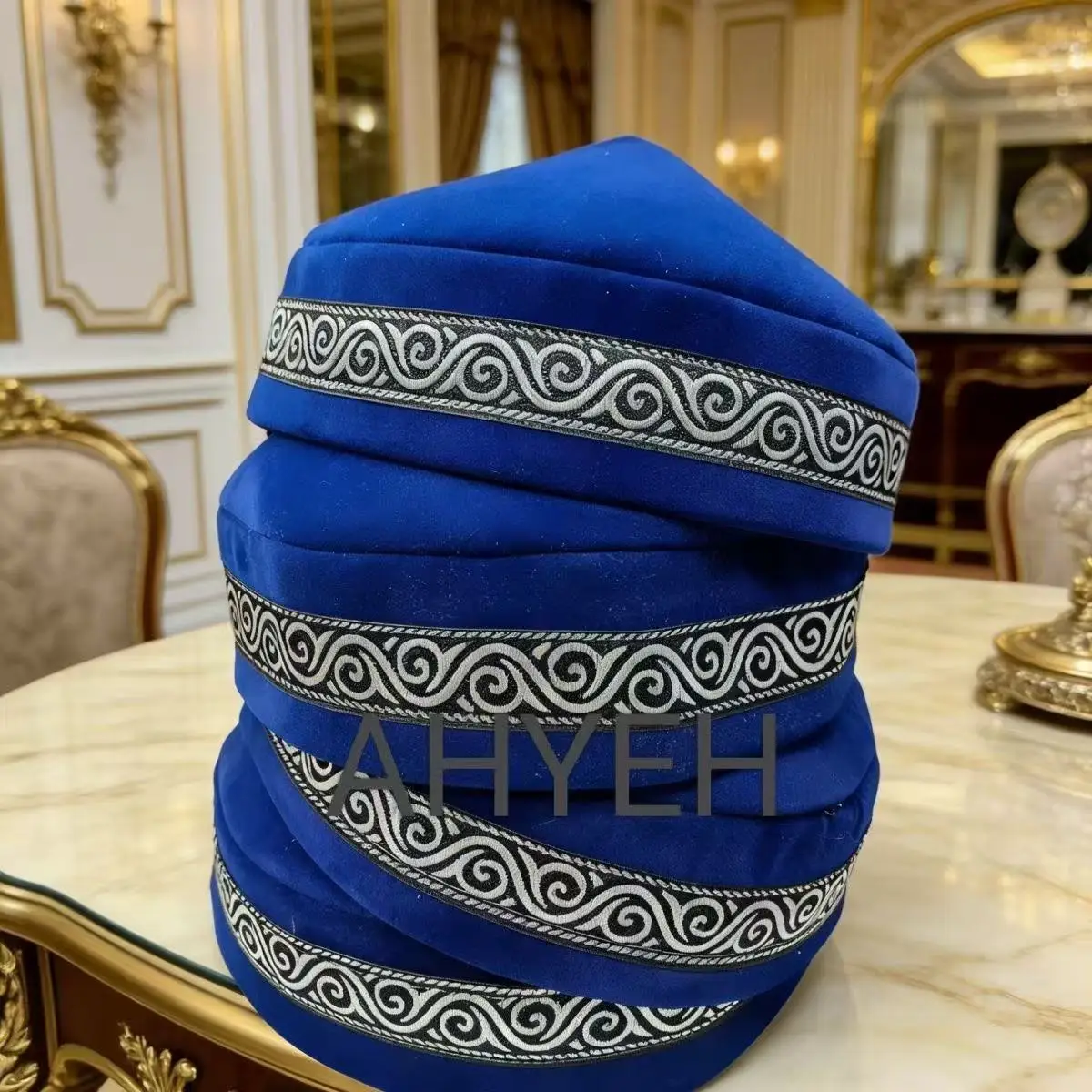 Topi Muslim untuk Pria Pakaian Katun Topi Turki Kufi Islam Kippah Yahudi Dubai Arab Musim Gugur Musim Dingin 03668