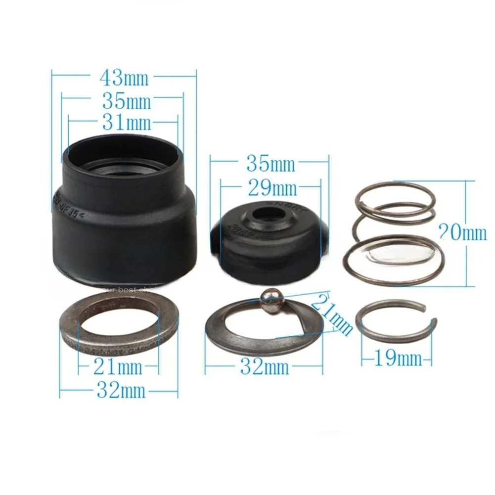 HR2450 Chuck Cover Replacement for SDS Rotary Hammer Includes Dust Cap Socket Retaining Ring Washers Bearings Springs Set