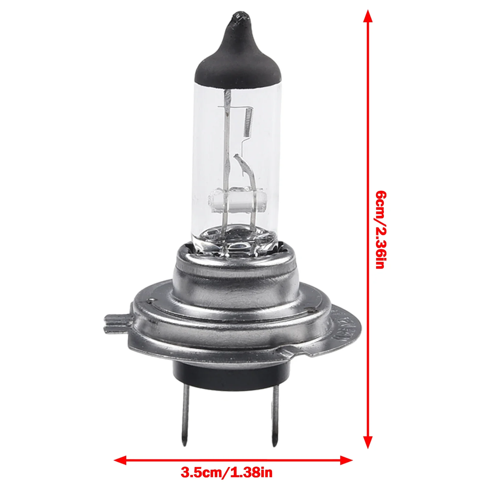 

10PCS H7 55W 12V Halogen Headlight Bulbs Super White Car Light Bulbs Headlight White Bulbs Warm Light Better Visibility When Dri