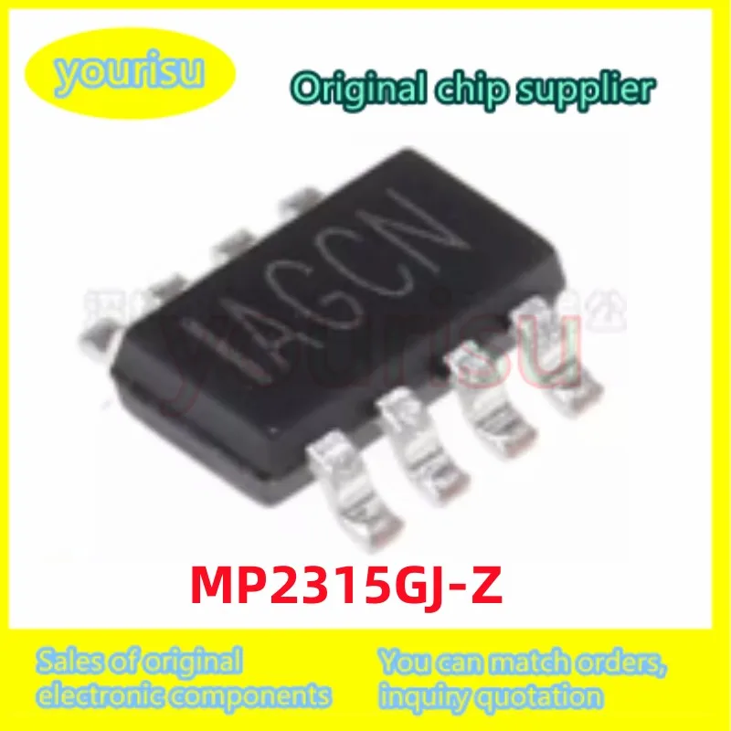 10-50 unids/lote parche original MP2315GJ-Z MP2315 MP2315 TSOT23-8 convertidor reductor síncrono chip de DC-DC