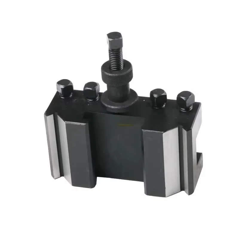 502‑A QCT Turning Facing Tool Holder, A‑Series Italy‑Style Lathe Tool Post, Quick‑Change Lathe Cutting Bracket
