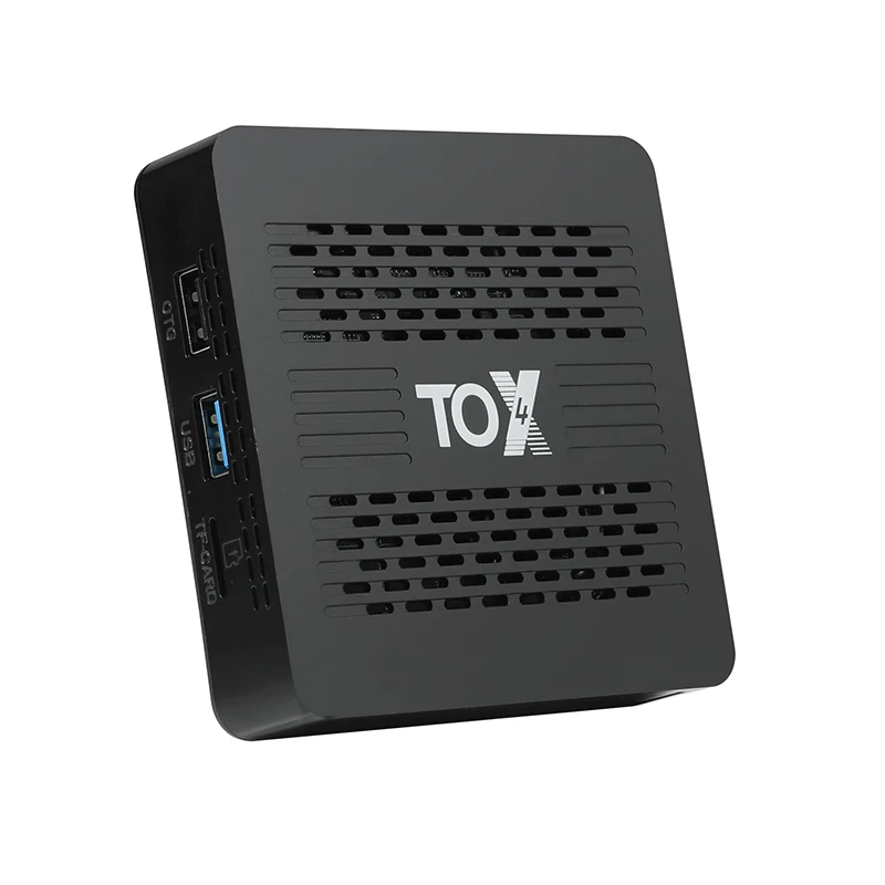 TOX4 TV Box RK3528 Android 13 4GB RAM 32GB ROM BT 5.0 AV1 1000M LAN  Dual Band Wifi HDR Media Player Set Top Box PK TOX3