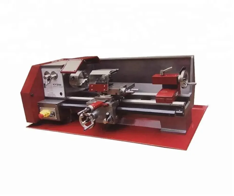 KY200 Top Quality 750W Multifunction Manual Metal Wood Turning Lathe