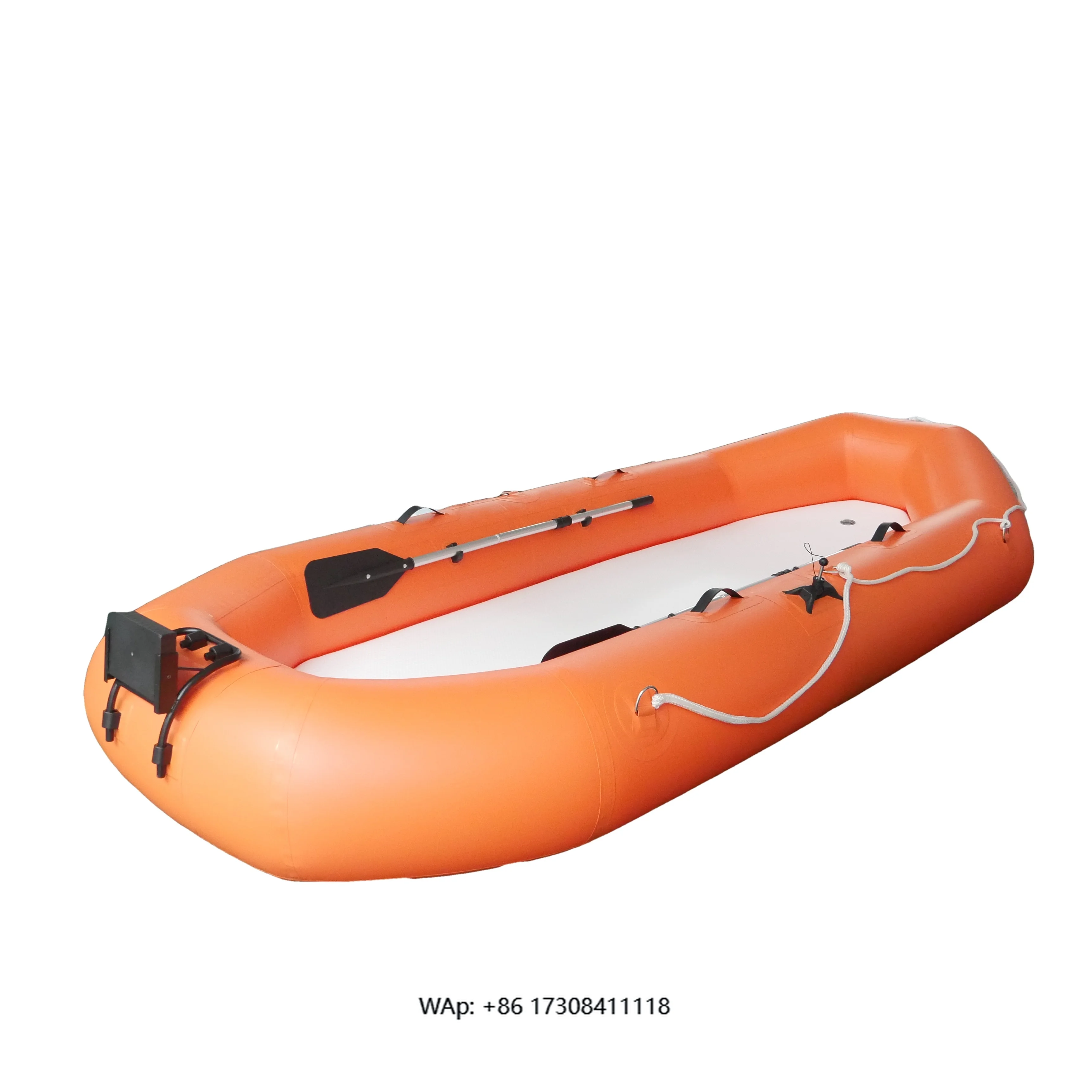 High Quality PVC Yellow Inflatable Boat for Outdoor Water for Leisure & Rescue Work
