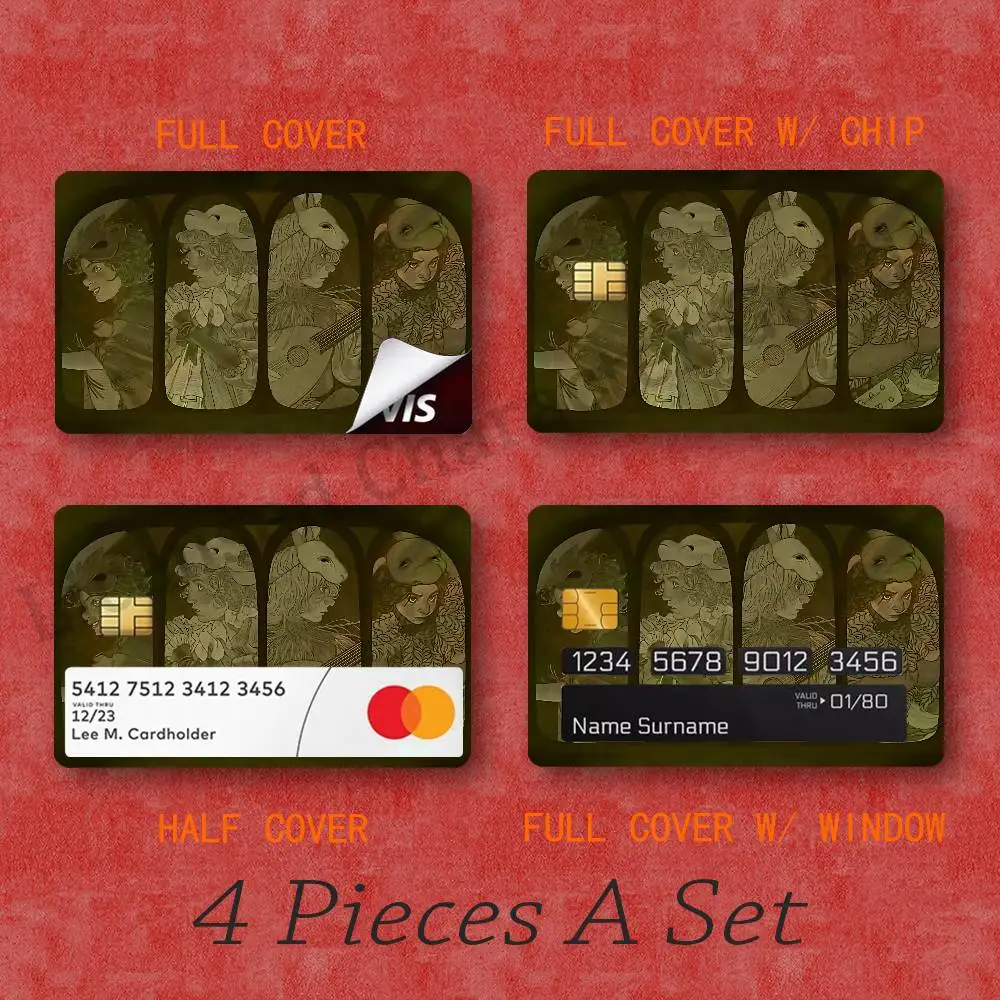 Origins Y-Yaelokre Laser Film Card Skin Sticker Fanart Card 54x85mm Custom Chip Cutout Full Wrap Half Cover