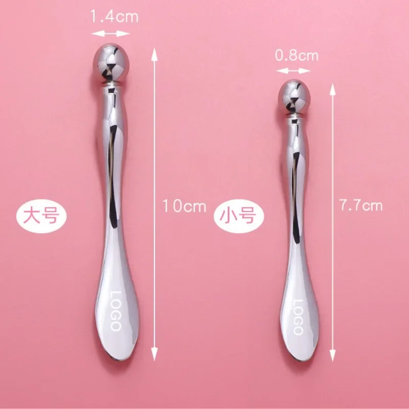 Mini Steel Ball/Ceramic Eye Cream Massage Stick Roll-ball Eye Massage Stick Eyes Cream Spoon Remove Wrinkles and Dark Circles