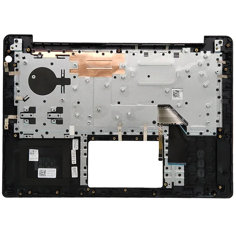 Original New US/LA Keyboard for Vostro 14 5481 V5481 Laptop Palmrest Upper Top Cover with Backlit Replacement 0H52M6 0PTXV