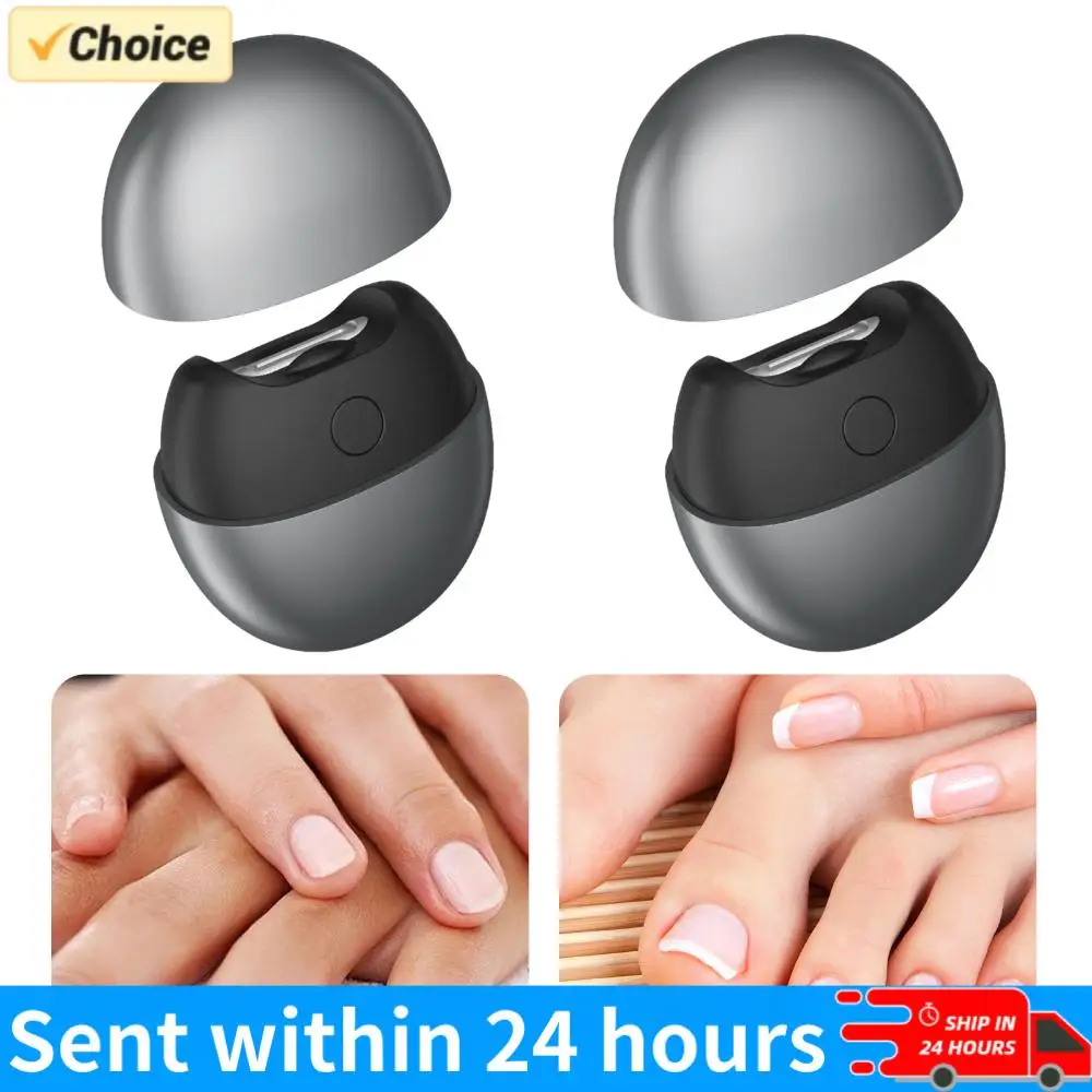 

Электрическая автоматическая машинка для стрижки ногтей с подсветкой и контейнером для сбора обрезков, перезаряжаемая, для детей, пожилых людей и взрослых