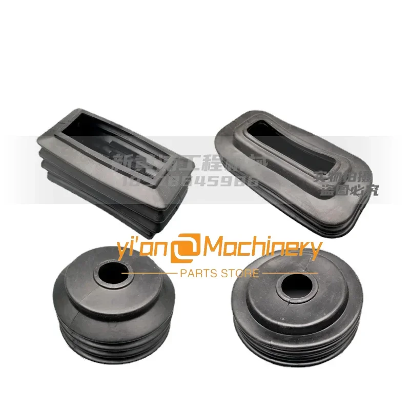 For Excavator Accessories Joystick Handle Assembly Walking Foot Valve Sleeve Dust Cover REXROTH KAWASAKI