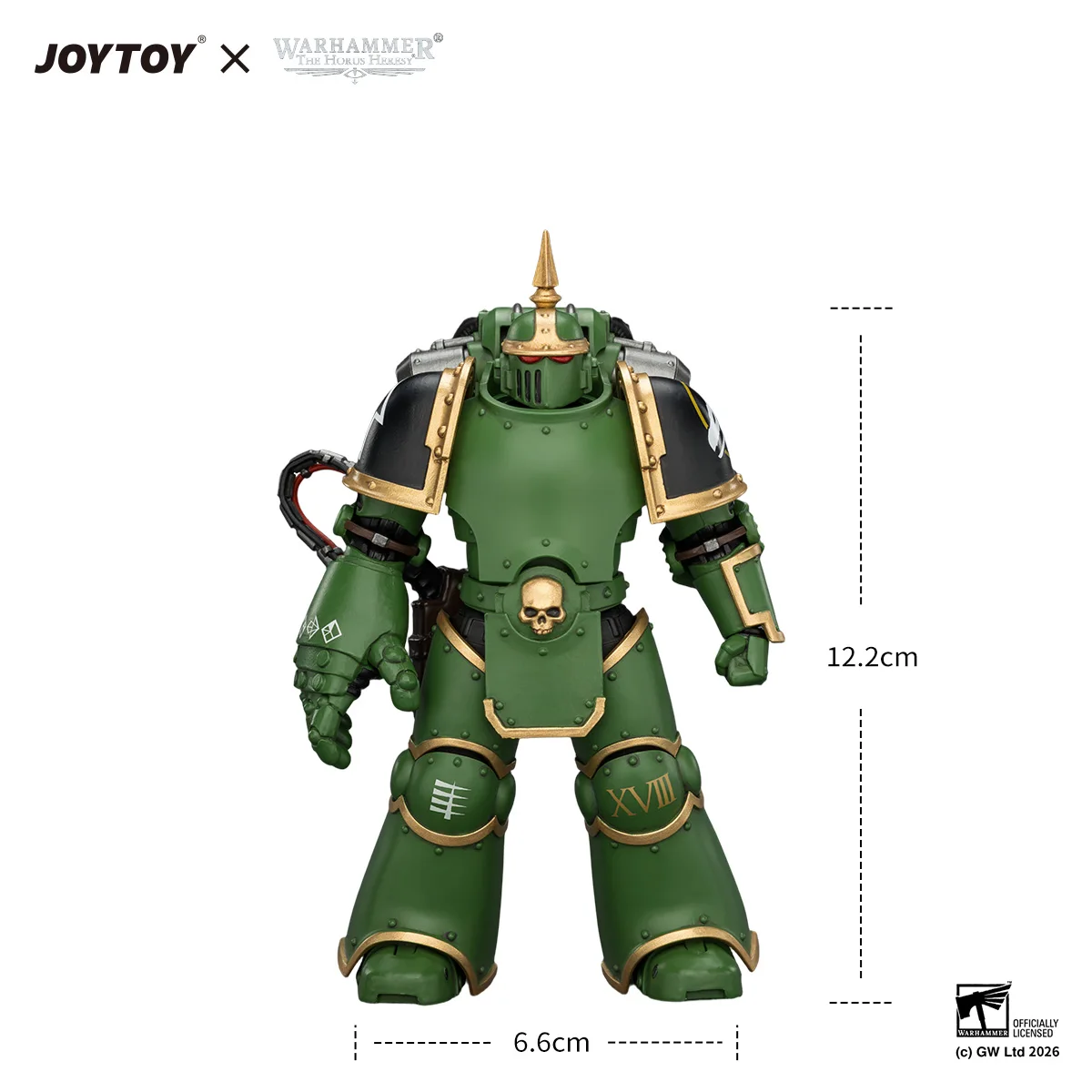 [Pre Order]JOYTOY Warhammer 40K 1/18 Action Figures Salamanders MK III MKVI Tactical Legionary Figures Toys Collection Model view 4