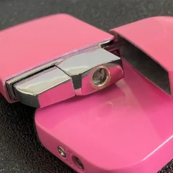 Pink Cat Inflatable Lighter for Women, Personalized Trend, Pink Jet Flame, Cute Lighters, Windproof Lighters, Smoking Gift