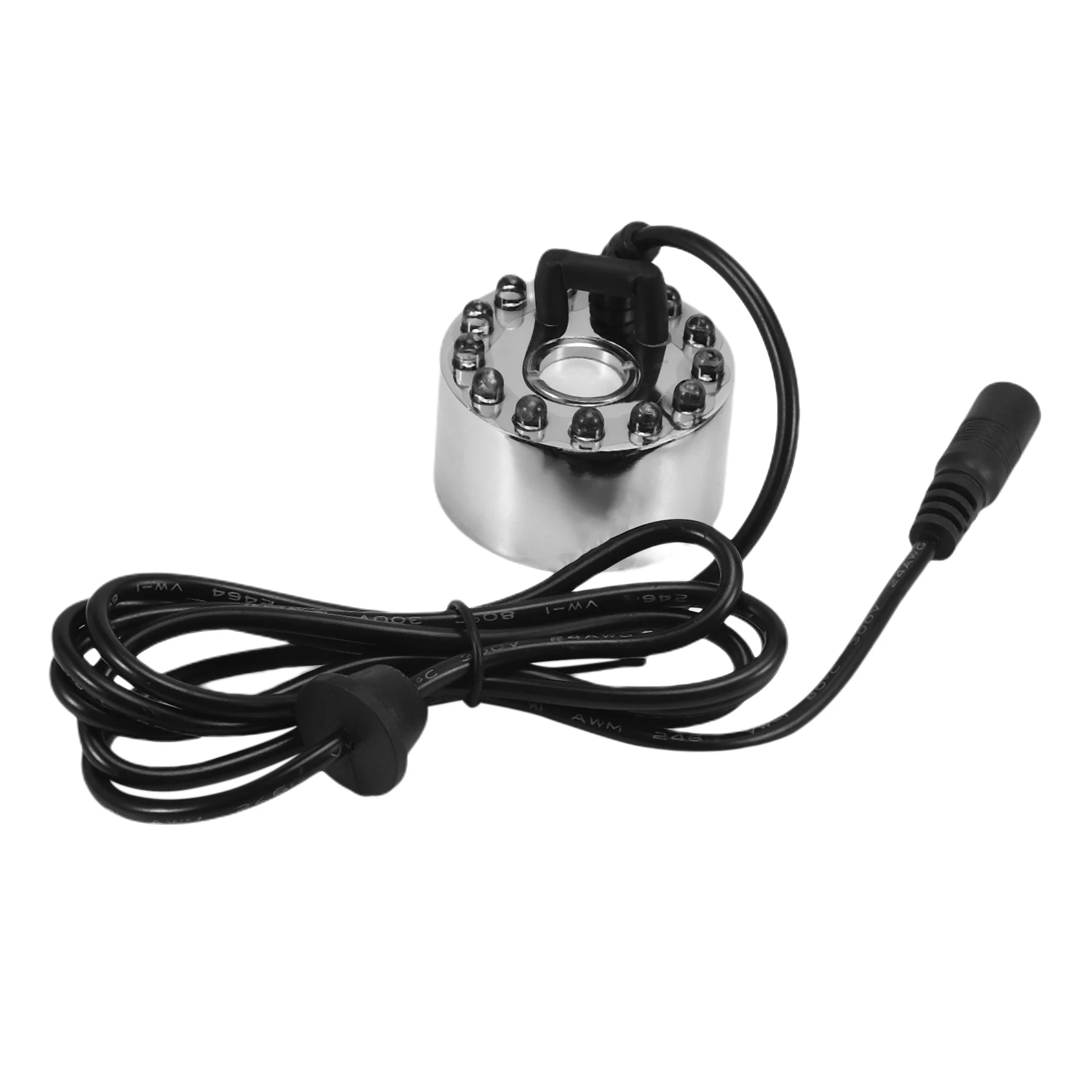 A09G-Máquina de niebla ultrasónica nebulizador fuente de agua estanque 12 LED