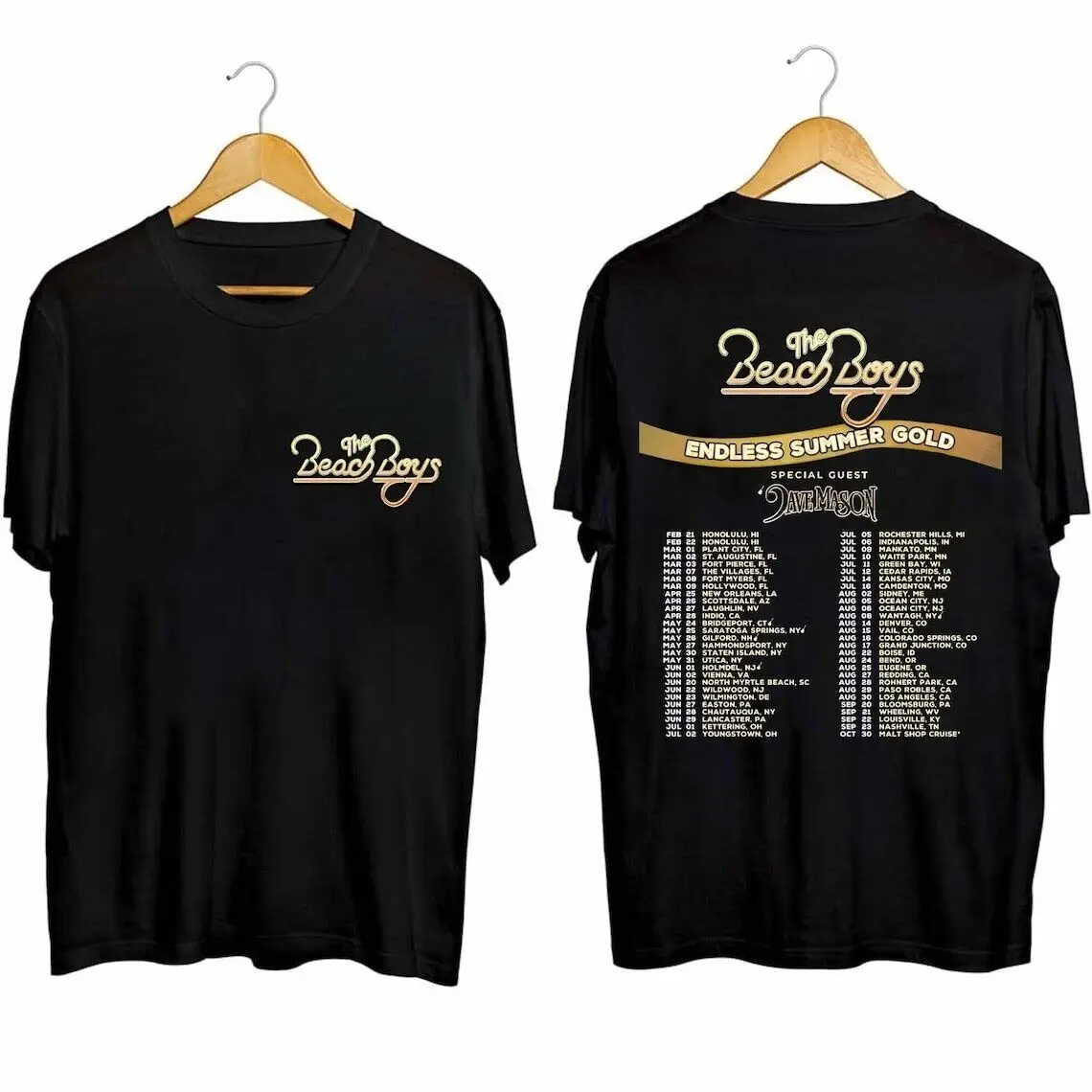 

Beachs - Endless Summer Gold 2024 Tour Shirt