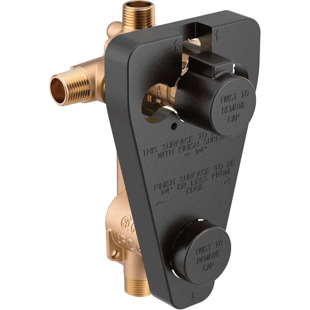 Posi-Temp Pressure Balancing Valve with Built In 2-Function Transfer Valve for 2-Handle Shower Trim, CC/IPS