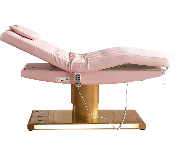 High-grade electric beauty bed Automatic lifting multi-function lifting massage bed