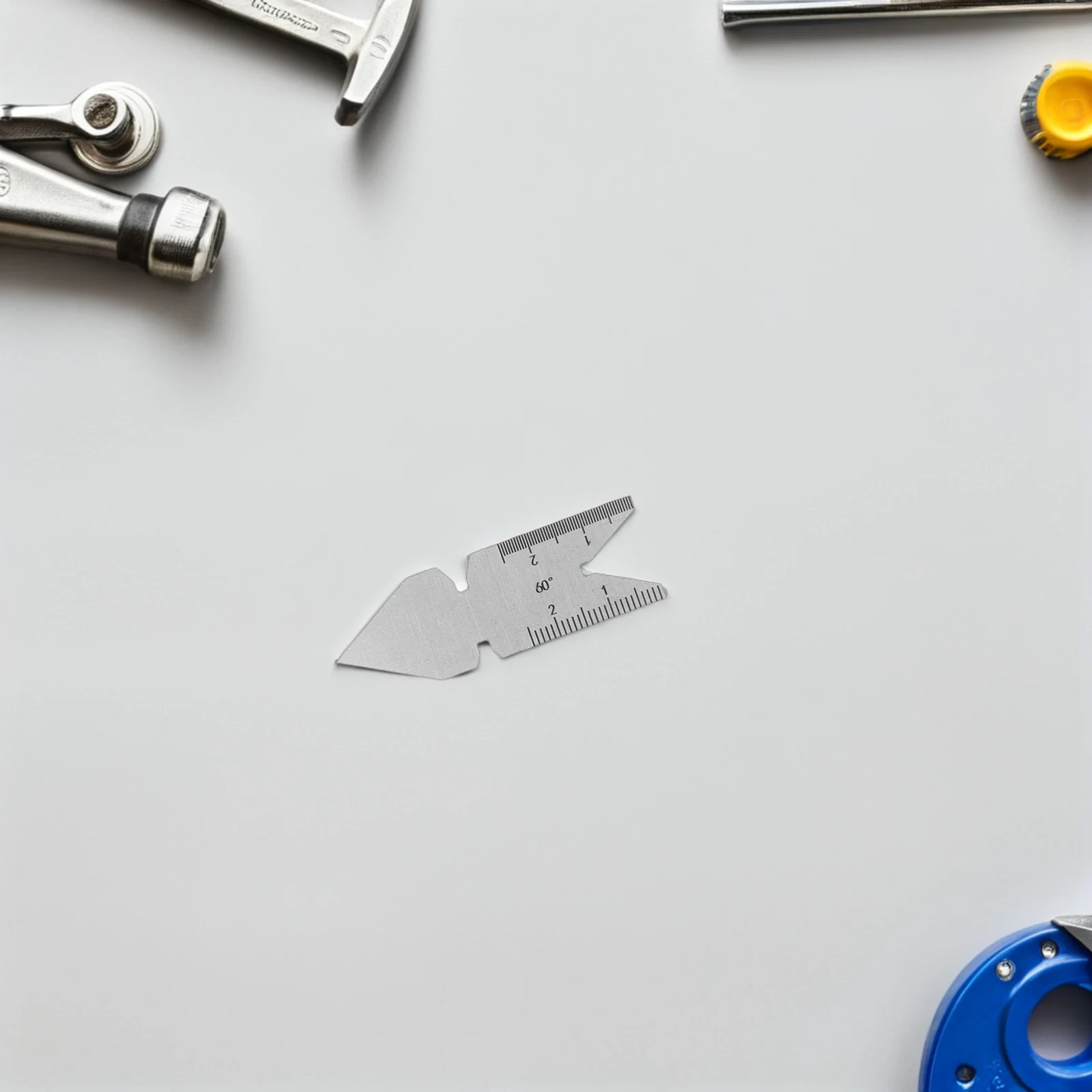 

High Accuracy Thread Measuring Tool Pitch Gauge Set for Metric Imperial Screws Ideal for Engineering Workshops