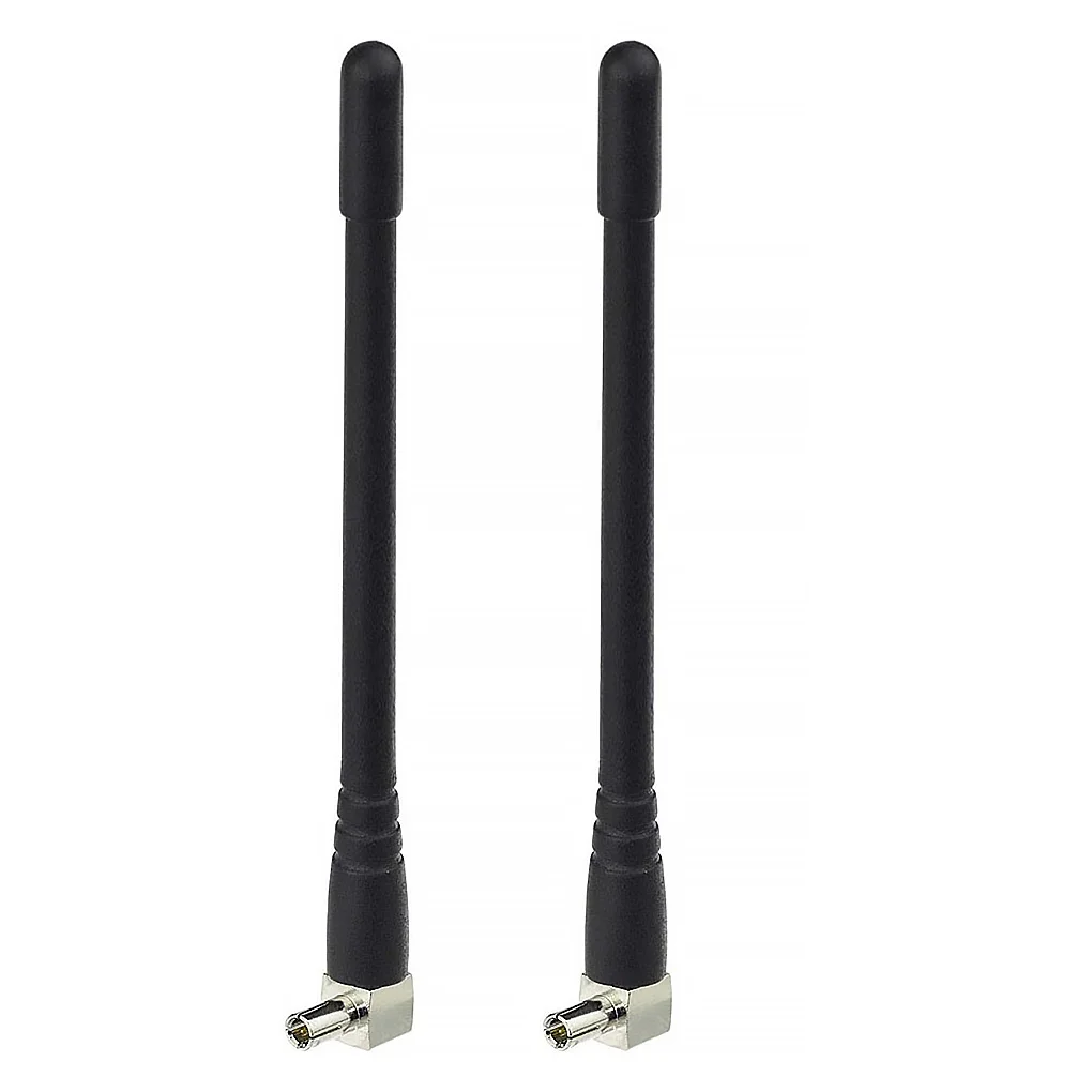 Antenne de modem routeur WiFi TS9, connecteur arc-en-ciel, carte PCI, USB sans fil, 2 pièces