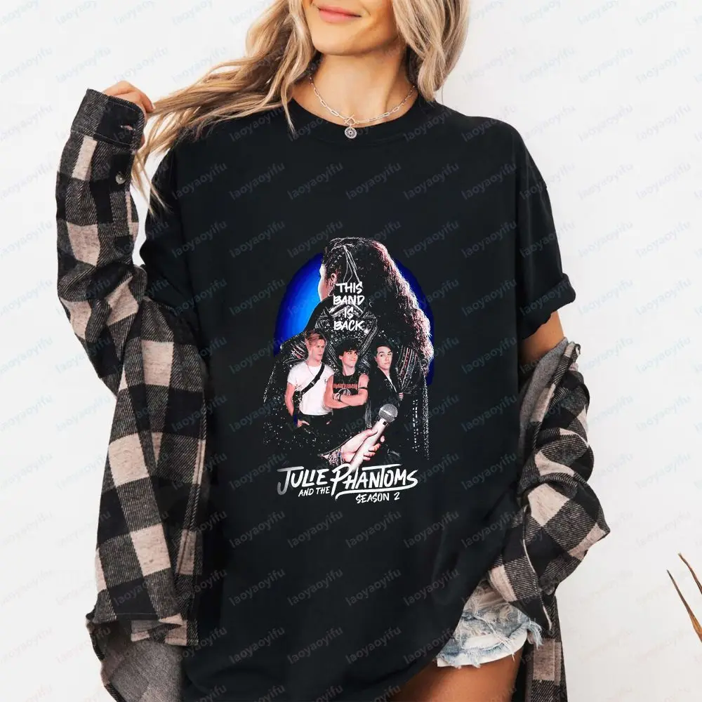 Julie and The Phantoms Band - Classic Pop Music Style Men's and Women's Universal Pattern Large-Sized Comfortable T-Shirt