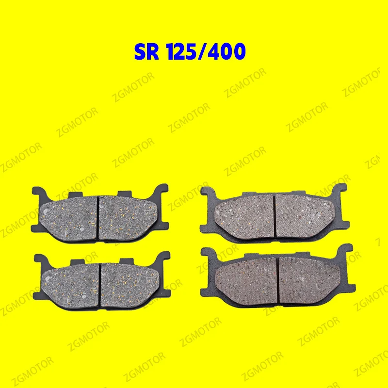 Front Brake Pads Fit For YAMAHA SR 125 1997-2003 SR400 2001-2018 2002 2004 2005 2006 2007 2008 2009 2010 2011 2012 2013 2014 15