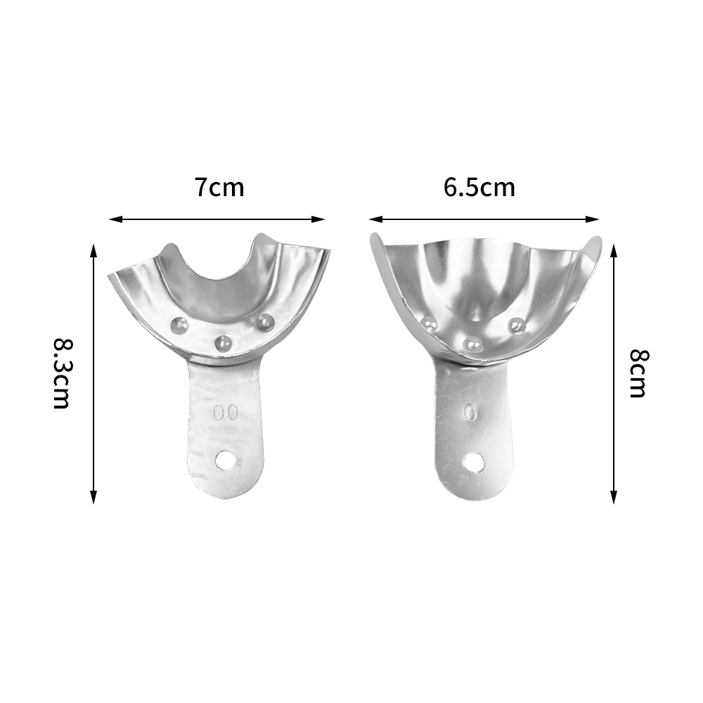 Moule en plâtre pour empreintes dentaires, sans trou, 10 pièces/ensemble, outils de laboratoire, autoclavable