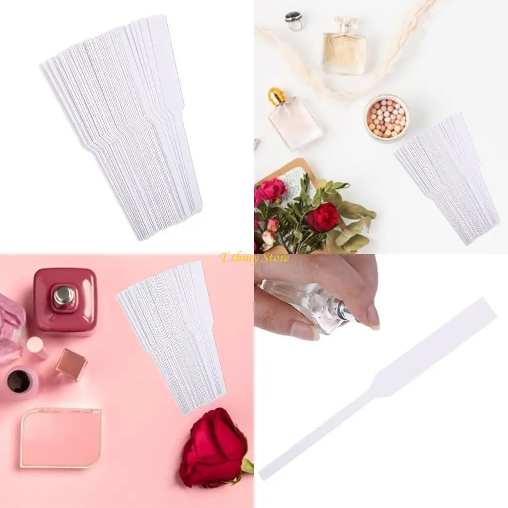 

N58F Одноразовые испытания на духи полосы 100 шт./Установка белых парфюмерных эфирных масел