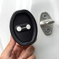 Car Door Shock Absorbing Buffering Mat Reduce Noise Universal Silicone Cushion Mute Protective Covers Car Door mute Accessories