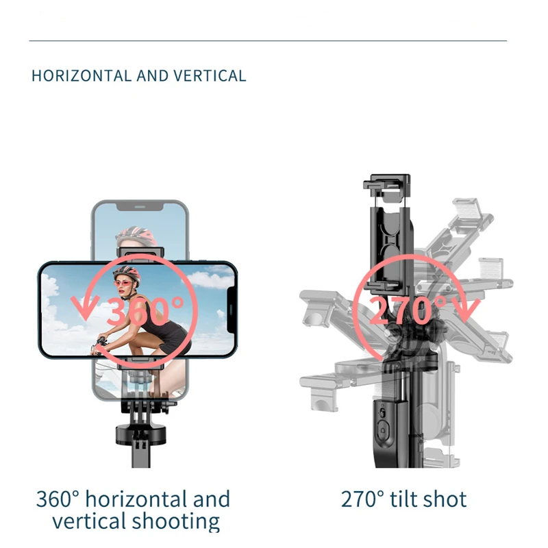 COOL DIER-Palo de Selfie inalámbrico L16, soporte de trípode plegable, monopié con obturador Bluetooth para cámaras Gopro y teléfonos inteligentes,