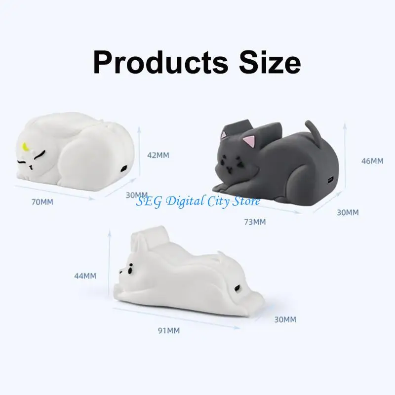 U75B Cartoon USB Adapter Hub يوسع اتصال مع 3 Port USB Splitter لعشاق المكاتب المنزلية وعشاق الأجهزة