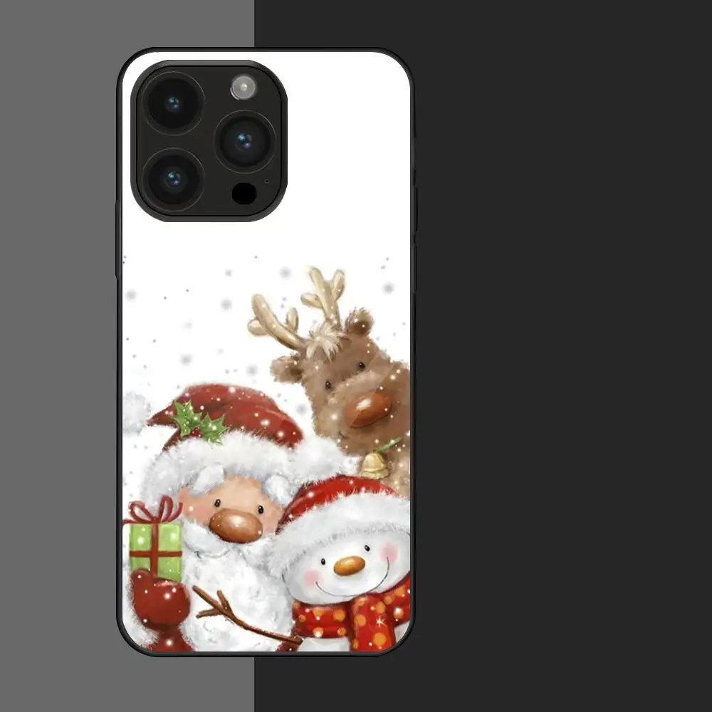 Christmas And New Year Gift White MAISTO Phone Case Glass Phone Case For Iphone 16 15 14 13 11 12 Pro Max Xr X Xs 8 7 Plus