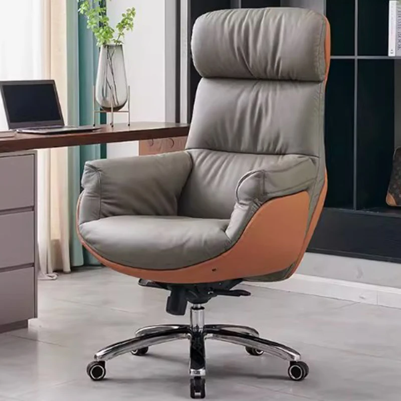 

Fancy Executive Office Chair Support Adjustable Modern Comfy Massage Chair Mobile Ergonomic Sillas De Oficina Office Furniture