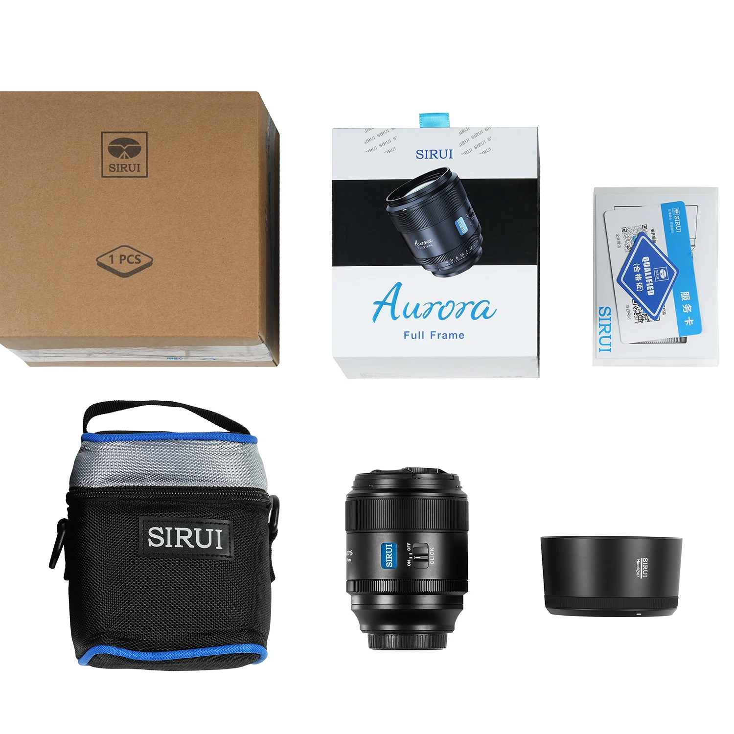 Sirui AF 85mm F1.4 AURORA Series Full Frame Lens for Sony E A6700