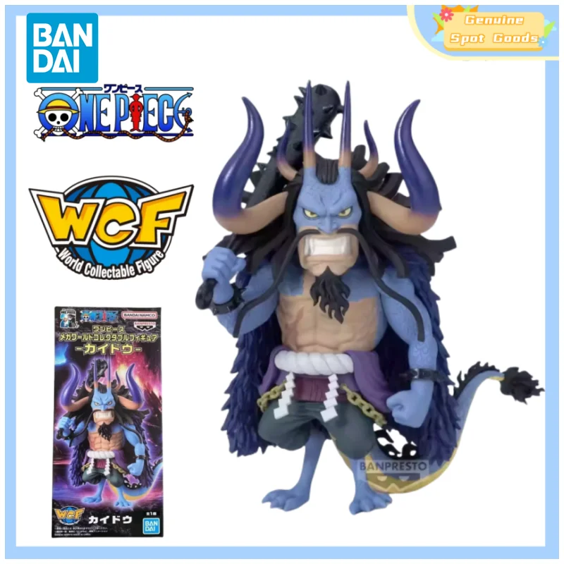 

Подлинная Bandai ONE PIECE WCF Kaidou, форма человеческого животного, аниме, фигурки героев, модель, фигурка, коллекционный подарок для игрушек, хобби, детей