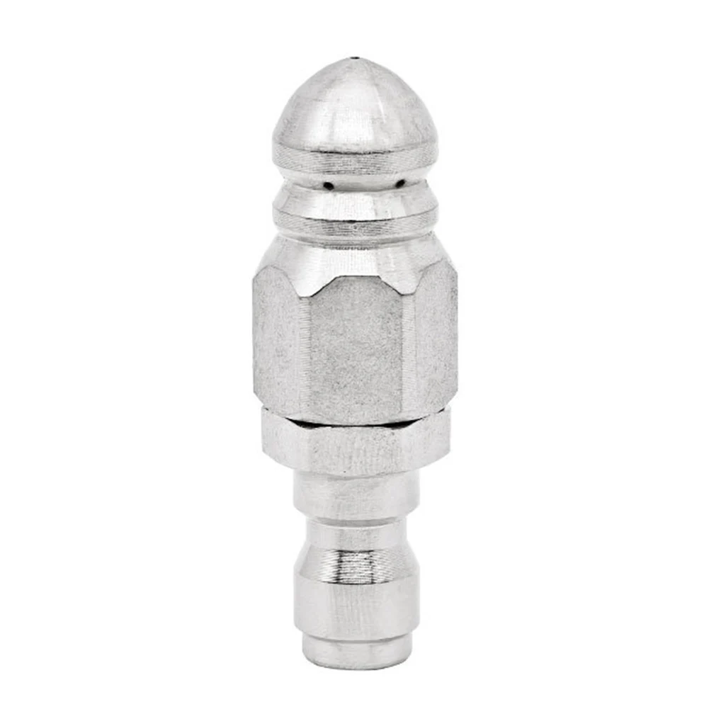 Stainless Steel High Pressure Nozzle with Leak for proof Secure Fit and Six Spray Modes for Various Cleaning Tasks