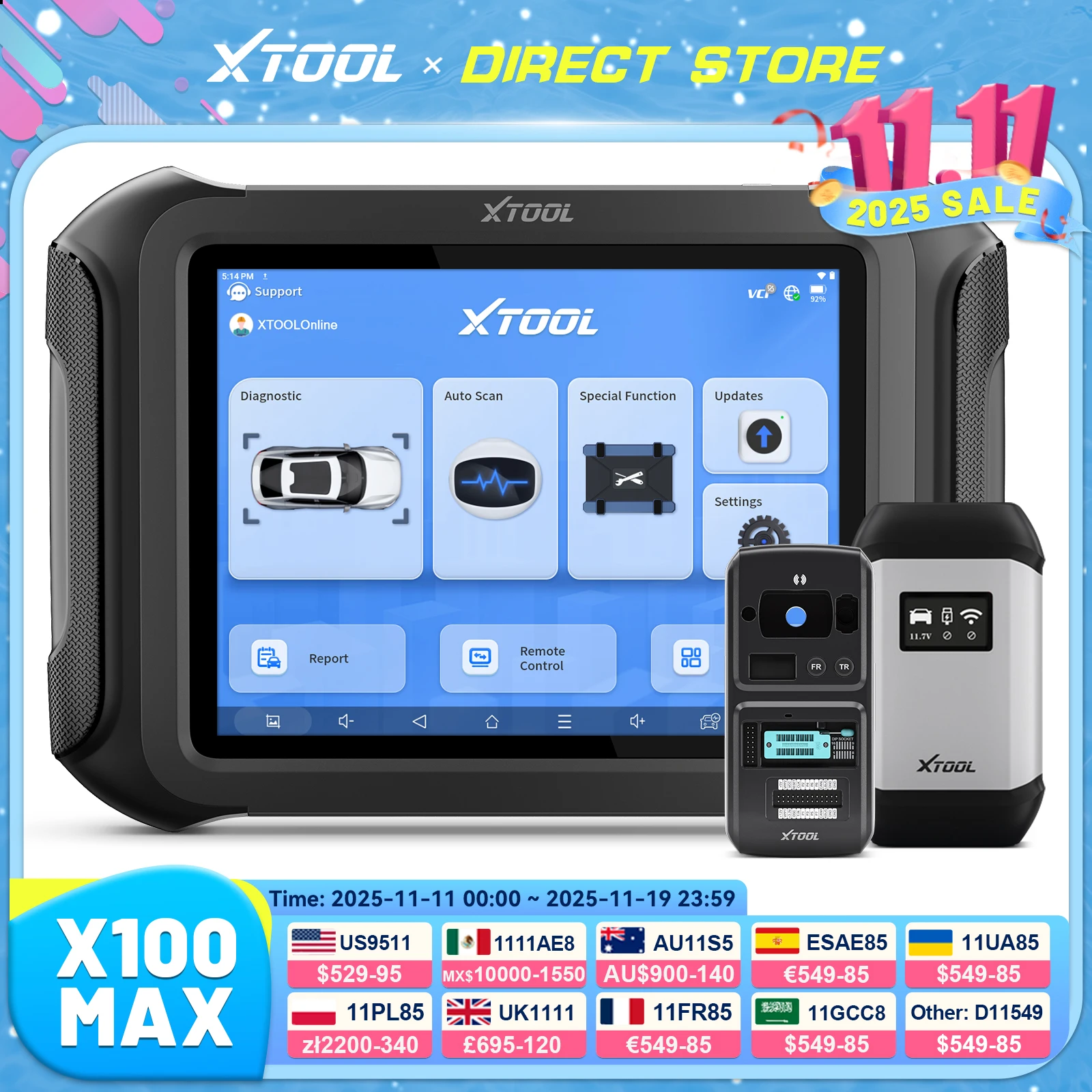 XTOOL X100 MAX Key Programming Tool: The Real-World Solution for Locksmiths Facing All-Key-Lost Situations