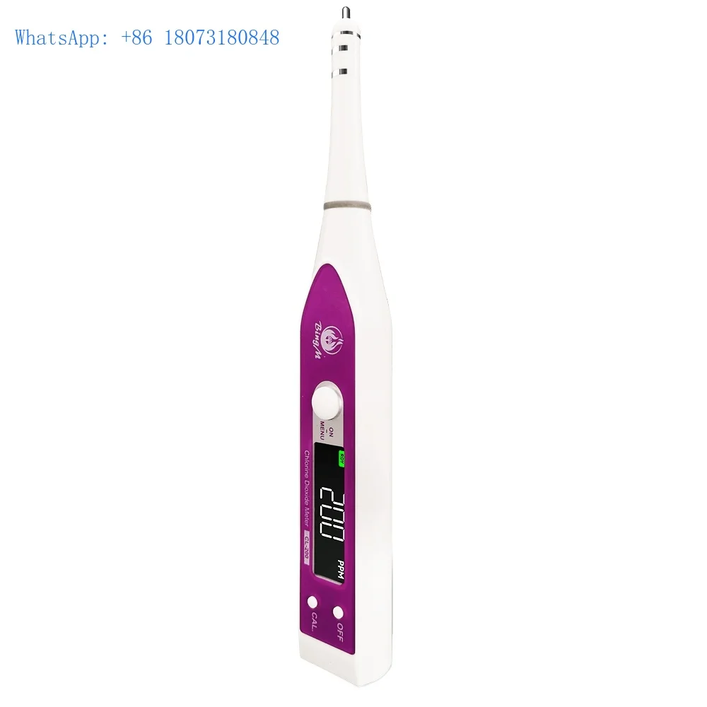 High precision conductivity type disinfection water chlorine dioxide concentration tester handheld