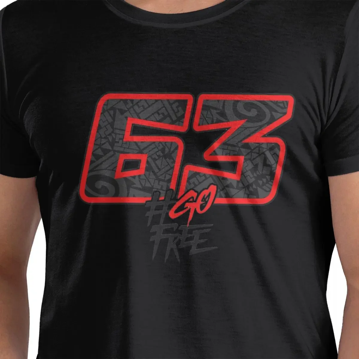 

Pecco Bagnaia 63 100% Cotton T-Shirt Men'sFashion T Shirts Men Round Neck Short Sleeve S-6XL