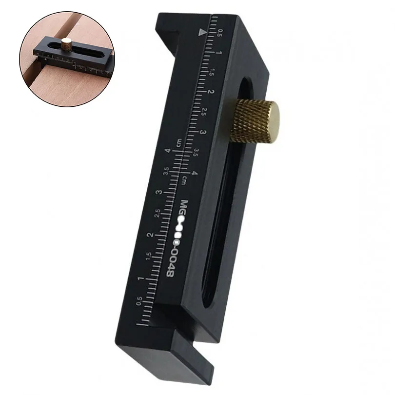 

Thickness Gauge Woodworking Gap Gauge Saw Seam Gauge 5 - 40mm Outer Diameter Caliper Woodworking Measuring Tool